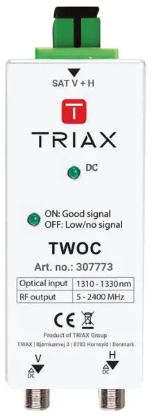 TRIAX Wideband OPTO Konverter TWOC
