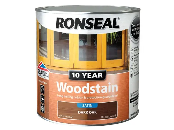 Ronseal Teinture Bois 10 Ans - Chêne Foncé 750ml