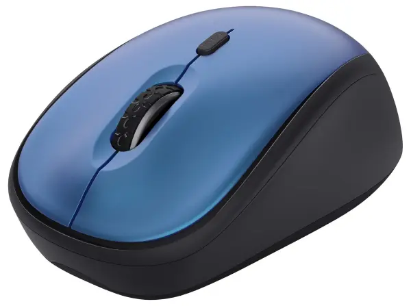 TRUST Yvi+ Silent Click Compact Wireless Mouse - Blue