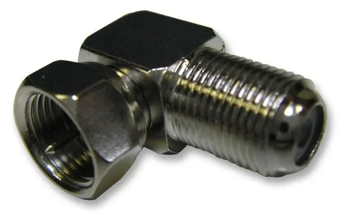 PRO SIGNAL Adapter, F-Stecker auf Stecker, 5er-Pack