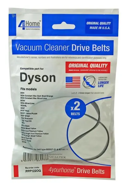 4 YOUR HOME Correias para Aspirador Dyson, Pack de 2