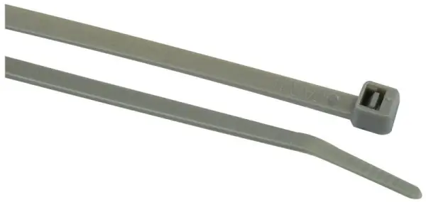 PARTEX Nylon-Kabelbinder 4,8mm x 365mm silber, 100 Stück