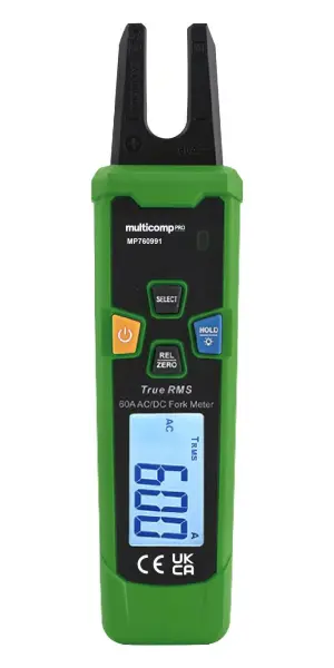 Multicomp Pro AC/DC Fork Meter, 60A