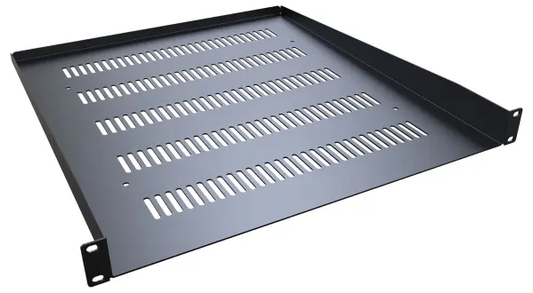 Hammonds Furniture Universal Rack Shelf, 15'' Depth, 1U, 19kg Capacity