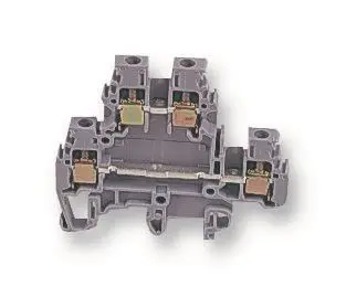 TE Connectivity DIN Rail Terminal Block 26A 2 Deck