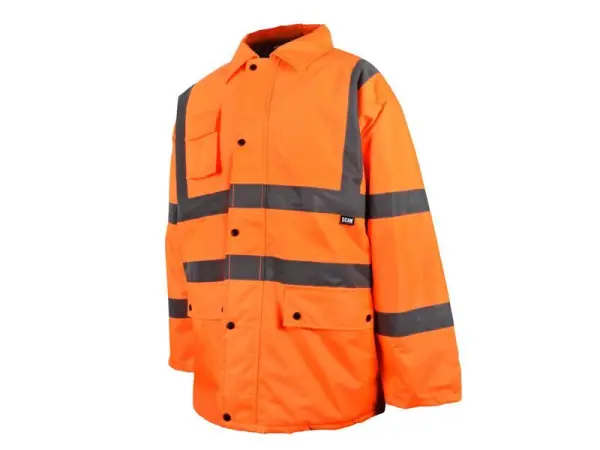 Scan - Signalfarbe Motorway Jacket Orange - L (44 Zoll)