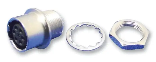 HIROSE HR10A-7R-6S Soicéad Painéil, 6 Slí, Méid 7