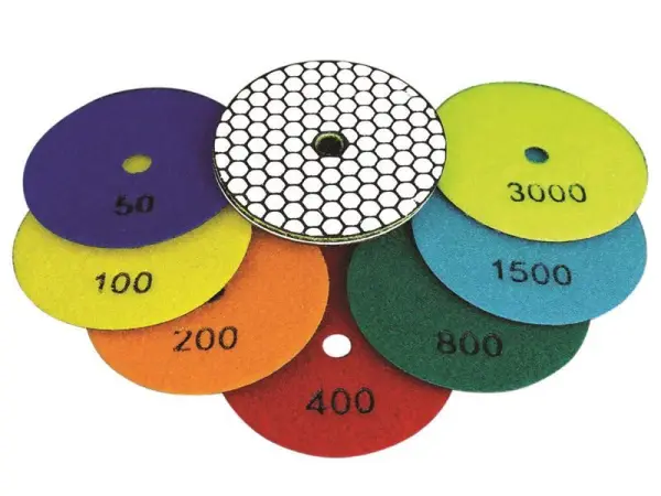 MEXCO Ceramica Diamond Dry Polishing Kit, 8 Piece