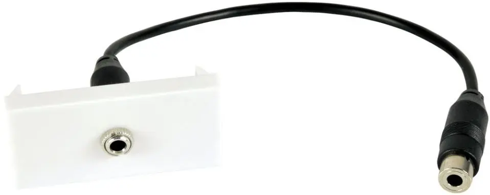 AV:LINK - 3.5毫米插座牆板模組, 50x25毫米