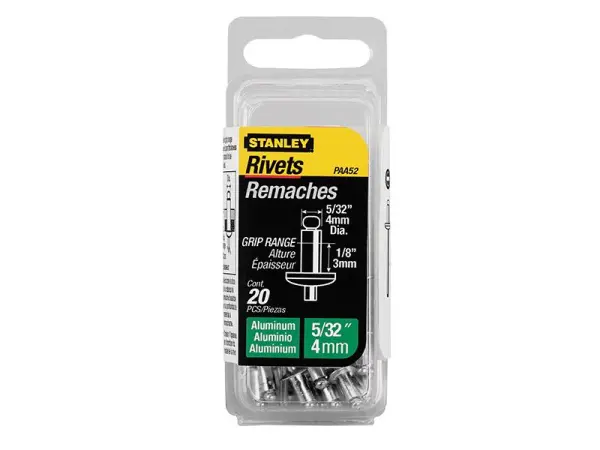 STANLEY® Alat Tangan - Rivet Aluminium Pendek 5 x 3mm Pek 15