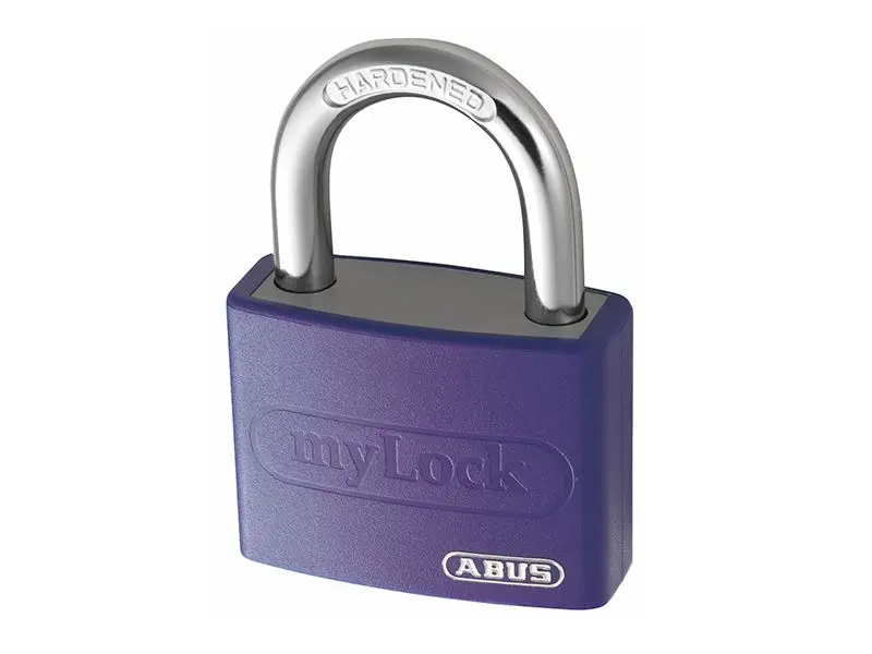 ABUS T65AL/40mm Aluminium Padlock, Violet, 40mm