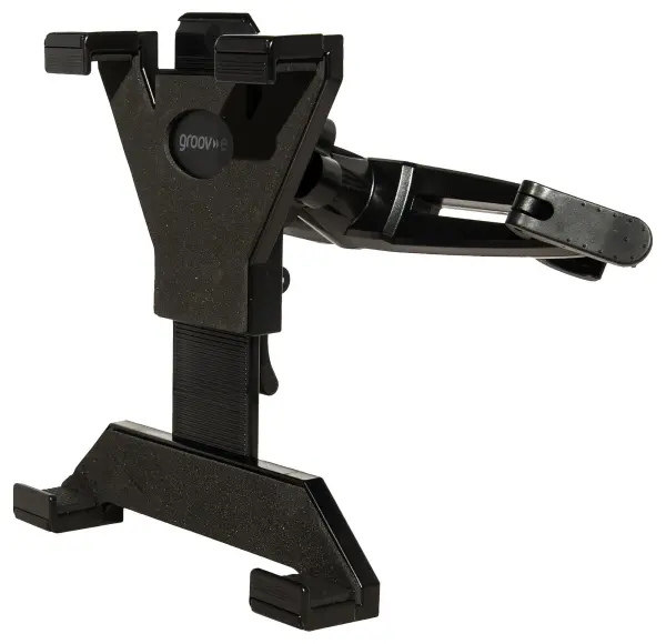 GROOV-E In-Car Headrest Tablet Holder, Black