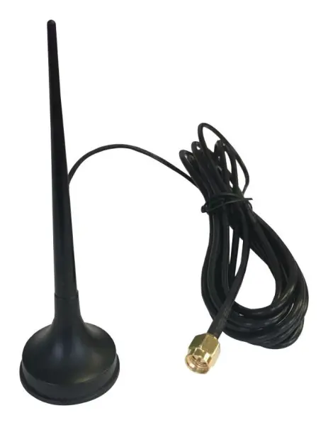 RF SOLUTIONS Antena GSM compacta +3dB con conector SMA macho