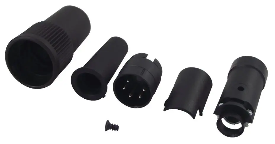 BINDER - Plocóidín Ciorclach Mionsamhail 5-Bhealach, 250V/6A