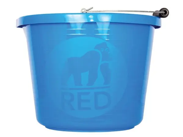 Red Gorilla Premium Bucket 14 Litre (3 Gallon) - Blue