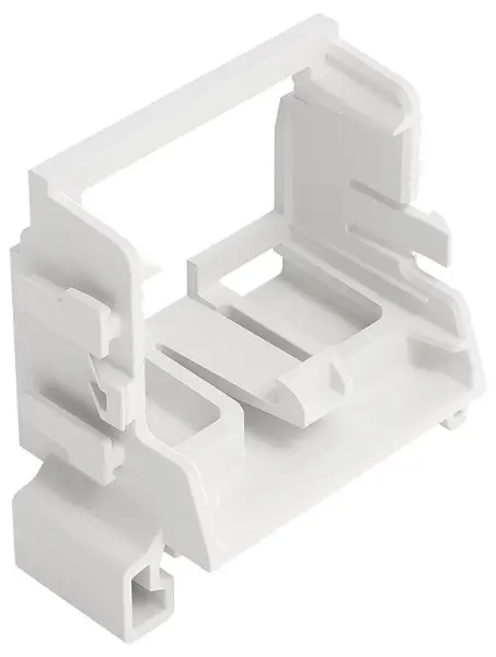 WAGO 10 Way Mounting Carrier for 221 Series, DIN Mount - White 35mm