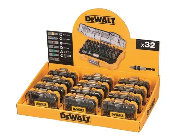DeWALT 32-Piece Screwdriver Bit Set in Compact Case