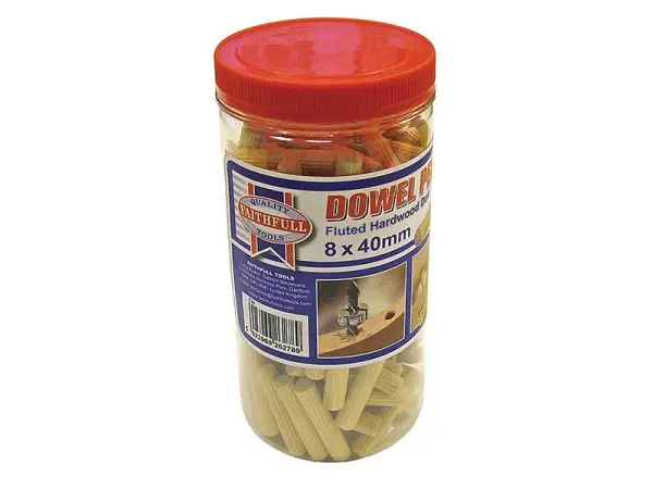 Faithfull - Dóilíní Adhmaid Snoite 40 x 8mm, Lánán de 150