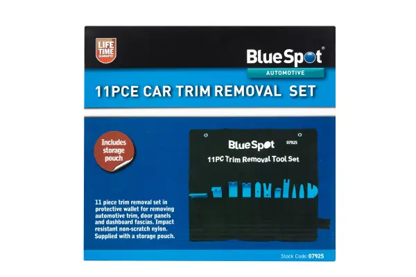 Blue Spot Tools Set Tanggalkan Hiasan Kereta 11-in-1 dalam Beg