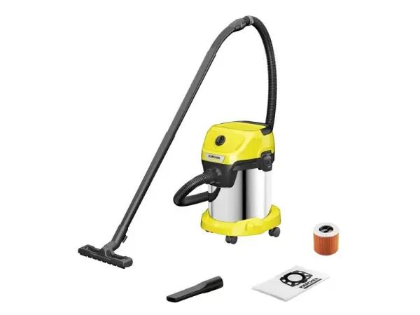 Kärcher WD 3 S Aspirapolvere Bagno Asciutto 1000W 17L