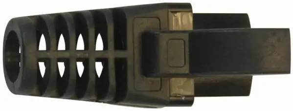MBS Bucha de Proteção RJ45 Anti-Enroscar, Preta, Pack de 10