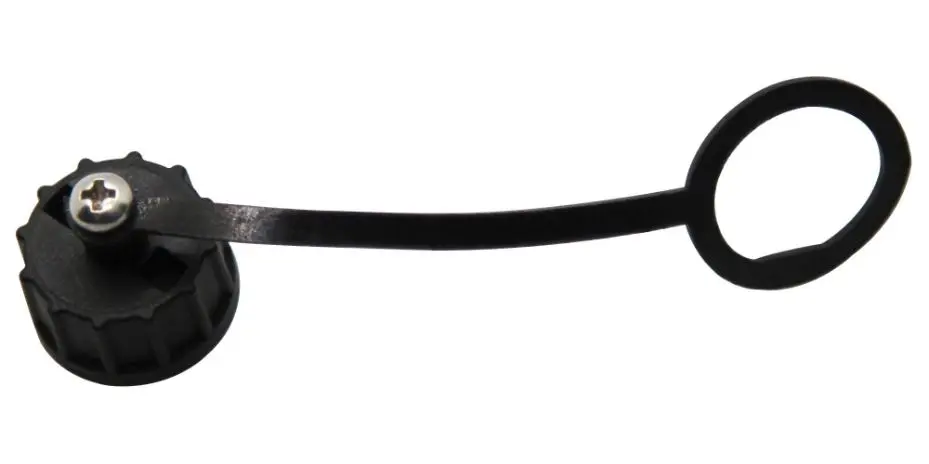 MULTICOMP パネルマウントプラグ用ダストキャップ ナイロン＆GFブラックPVC