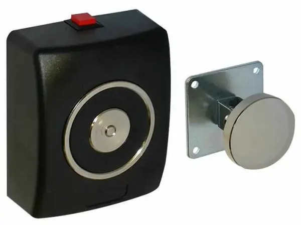 Securefast Fire Door Hold Open Magnet, 24V DC, 55kg Holding Force