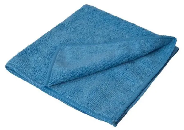RARAION Microfibre Cleaning Cloths, Blue, Pack of 10