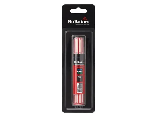 Hultafors Lot de recharges pour marqueur sec, couleurs assorties, 10 pièces