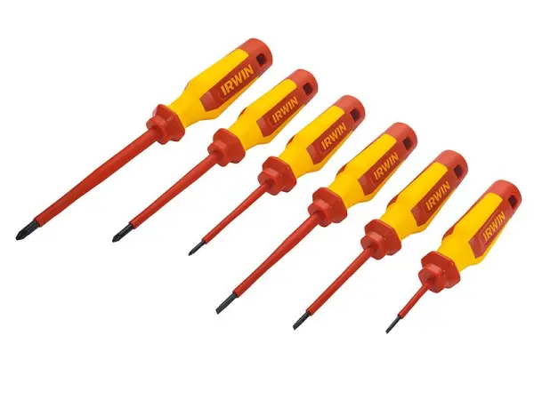 IRWIN VDE Pro Comfort Screwdriver Set, 6-Piece