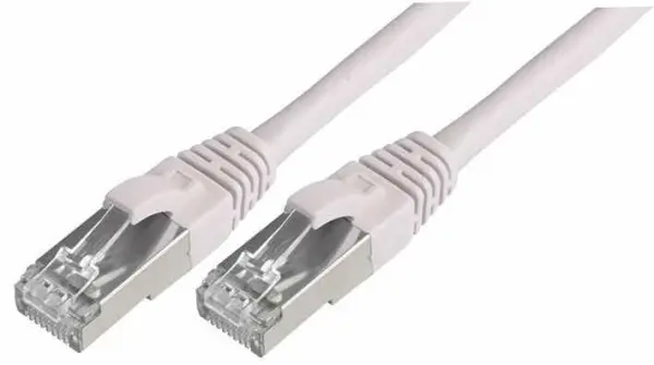 CONNECTIX Cat6a SFTP RJ45 公對公網絡線 5米 白色