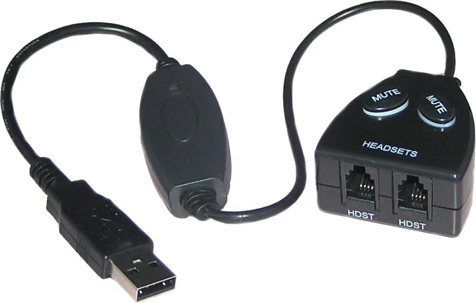 H4 Headset Buddy Training Adaptor USB 2.0, Black