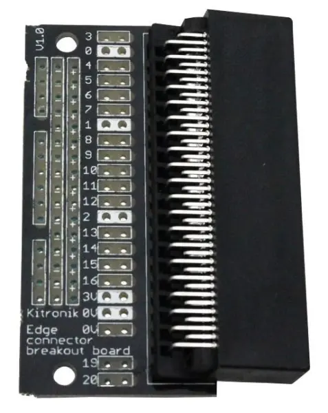 KITRONIK Rozšiřující modul pro micro:bit - Edge Connector Breakout Board