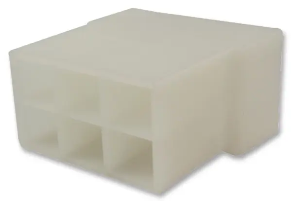 TE Connectivity 6-Way Fastin-Faston Tab Housing, 9.14mm Pitch