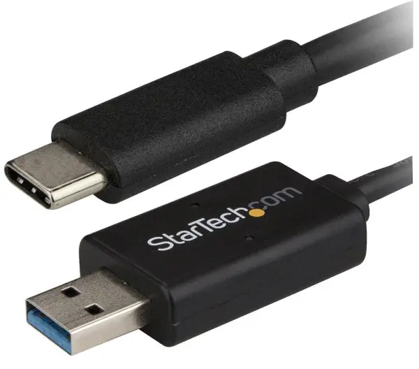 STARTECH USB-C naar USB Gegevensoverdrachtskabel voor Windows & Mac