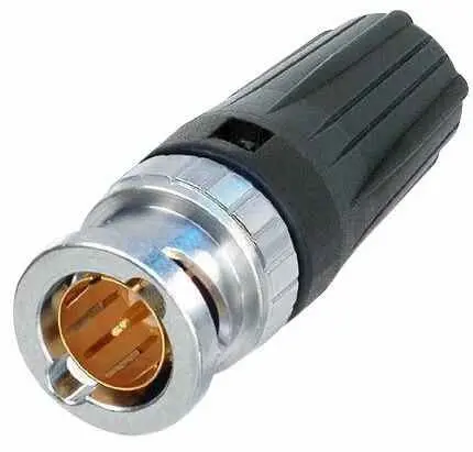 Neutrik 75 ohm BNC rearTWIST HD Plug for 6.3mm Cable