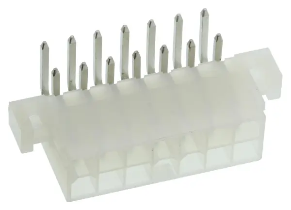 Molex Mini-Fit Jr. 5569 PCB Header, Right Angle, 14 Way