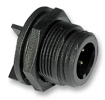 Bulgin Panel Mount Chassis Plug, 8 Pole, IP68