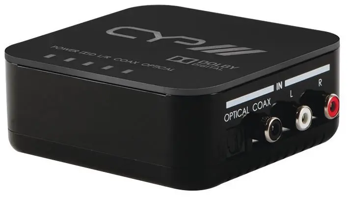 CYP Downmixer Dolby Digital con DAC/ADC, 48kHz