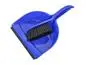 Faithfull Plastic Dustpan & Brush Set with Clip-in Storage