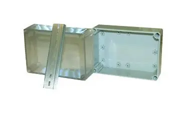 MULTICOMP PRO プラスチック接続ボックス 125 x 175 x 125mm 透明カバー