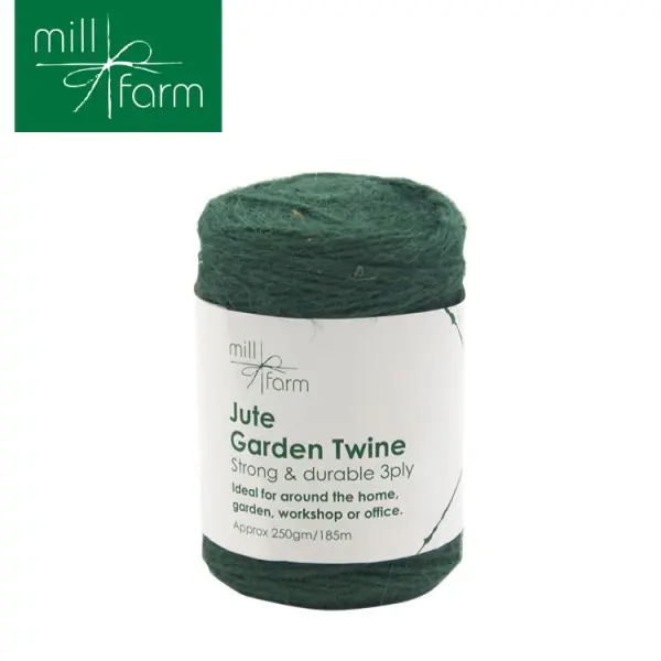 Mill Farm Grüne Juteschnur Rolle 250g/185m