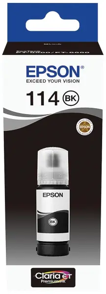 Epson EcoTank 114 Ink Refill Bottle - Black