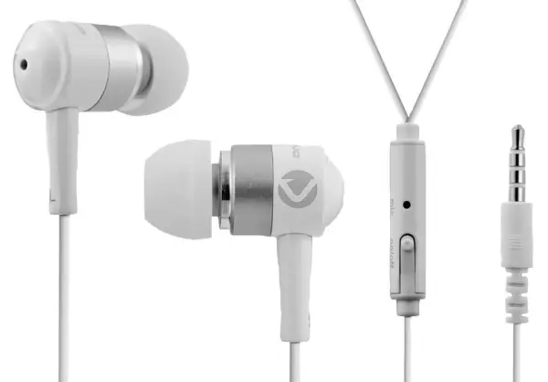 VOLKANO - Stannic Hi-Fi In-Ear-Kopfhörer, Weiß