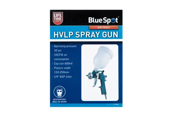 Blue Spot Tools HVLP-Sprühpistole (600ml)