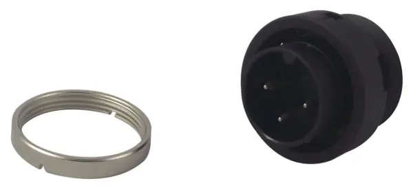 BINDER 678 Series - Connecteur panneau mâle 3 voies