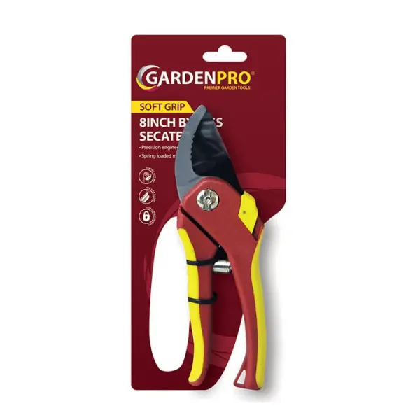 Kingfisher Garden Pro Bypass Deluxe Secateurs 8''
