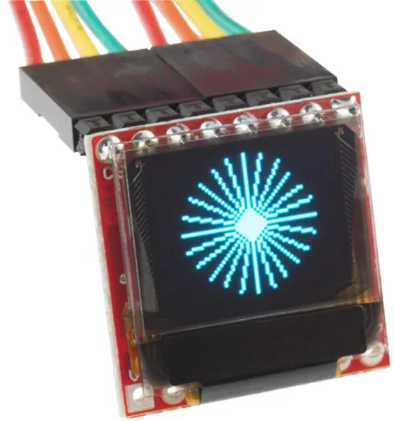 SPARKFUN Micro OLED Breakout Board, 0.66in, SPI/I2C