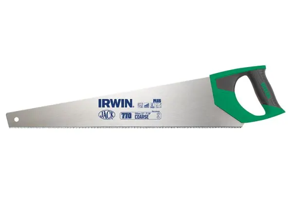 IRWIN Jack - Sáb Láimhe Hardpoint, Déanta le Gearrthóir Tanaí 7 TPI, 550mm (22ú