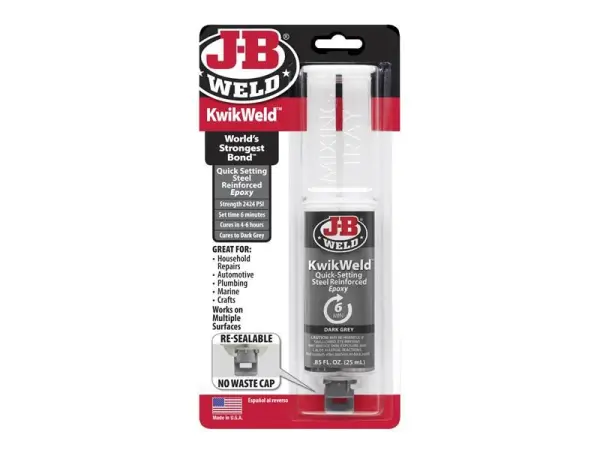 J-B Weld KwikWeld Epoxid 25ml in stříkačce